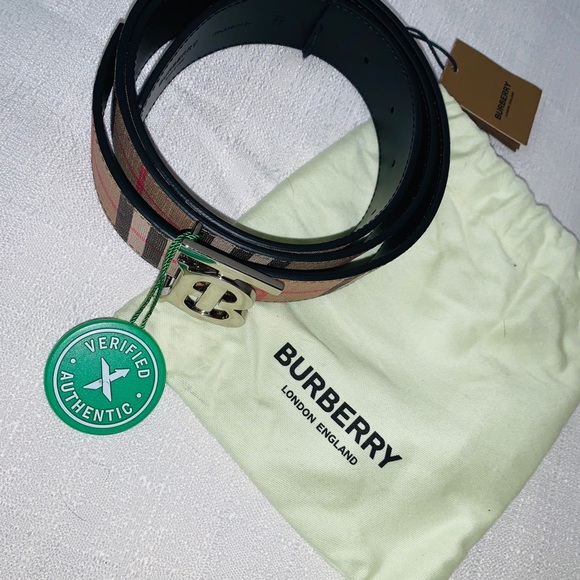 Reversible Monogram Motif Vintage Check Belt - Picture 3 of 3